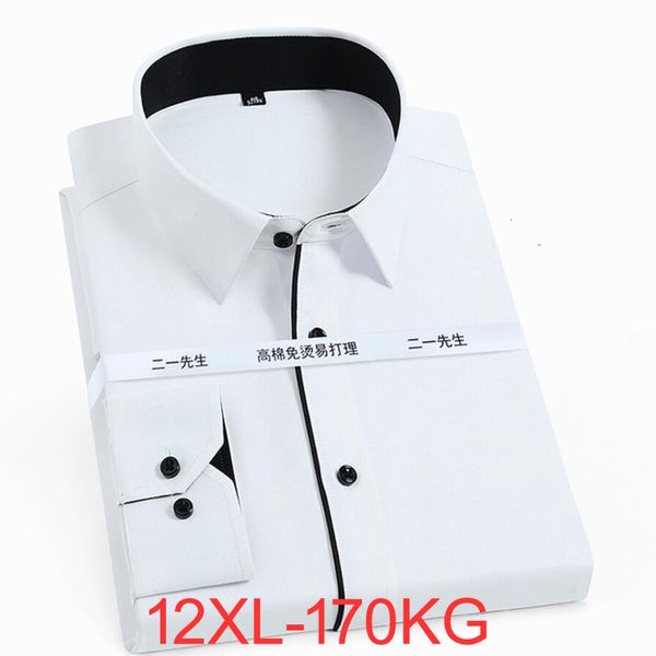 men's dress shirts autumn spring men office shirt cotton plus size 10xl 12xl 9xl formal shirts long sleeve business big 5xl 11xl blue b, White;black
men's dress shirts autumn spring men office shirt cotton plus size 10xl 12xl 9xl formal shirts long sleeve business big 5xl 11xl blue b, White;black