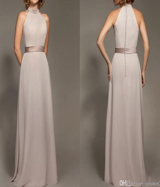 simple halter chiffon sheath long bridesmaid dresses sleeveless satin sash floor length spring formal dresses covered buttons4702832, White;pink
simple halter chiffon sheath long bridesmaid dresses sleeveless satin sash floor length spring formal dresses covered buttons4702832, White;pink
