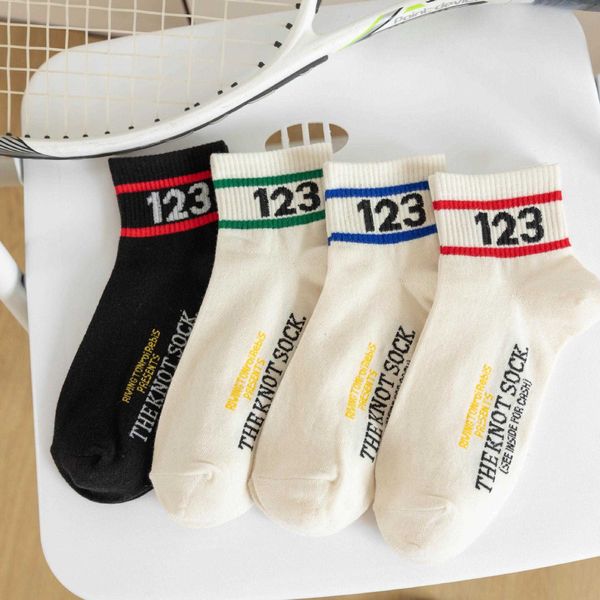 number 123 low cut short hose trend hip-hop street ins style socks cotton for men and women versatile sports for couples, Black;white
number 123 low cut short hose trend hip-hop street ins style socks cotton for men and women versatile sports for couples, Black;white