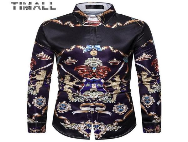 timallnew men039s shirts autumn vintage gold print men039s long sleeve shirt camisa masculina1307486, White;black
timallnew men039s shirts autumn vintage gold print men039s long sleeve shirt camisa masculina1307486, White;black