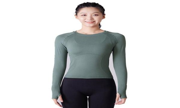 women tracksuit tees tshirt clothing ladies yoga wear slim long sleeve high elastic sports round neck leisure fitness runnin3136282, White
women tracksuit tees tshirt clothing ladies yoga wear slim long sleeve high elastic sports round neck leisure fitness runnin3136282, White