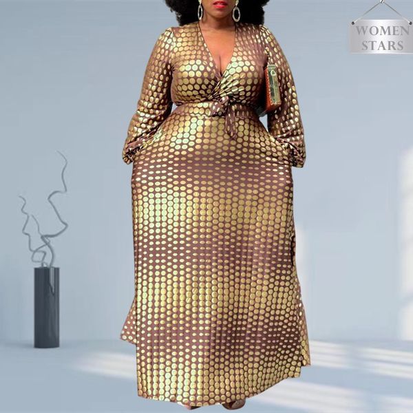 plus size dresses size party dres elegant office lady long sleeve loose maxi fall winter clothes wholesale drop 230809, Black
plus size dresses size party dres elegant office lady long sleeve loose maxi fall winter clothes wholesale drop 230809, Black