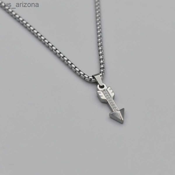 stainless steel arrow necklace men women unique choker pendant fashion necklace minimalist jewelry collar for girls ladies l230620, Silver
stainless steel arrow necklace men women unique choker pendant fashion necklace minimalist jewelry collar for girls ladies l230620, Silver