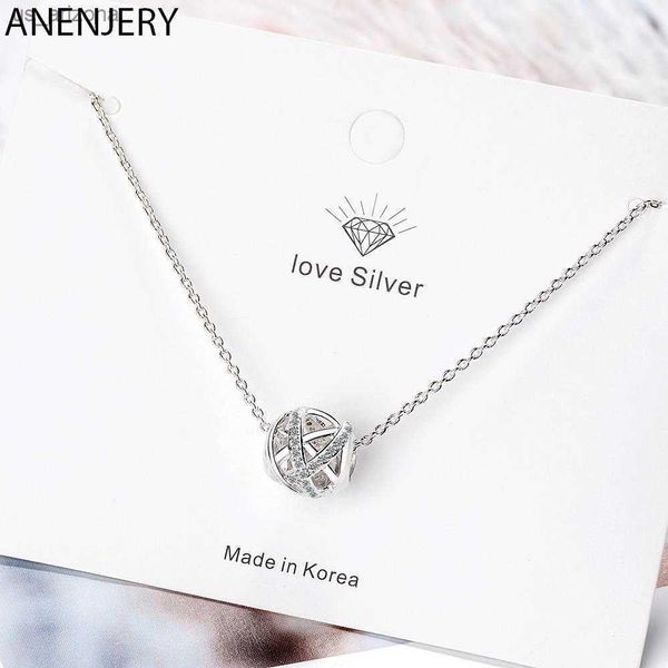 anenjery silver color charms wedding lucky beads pendant necklace bling zircon necklace for christmas gifts s-n358 l230620
anenjery silver color charms wedding lucky beads pendant necklace bling zircon necklace for christmas gifts s-n358 l230620