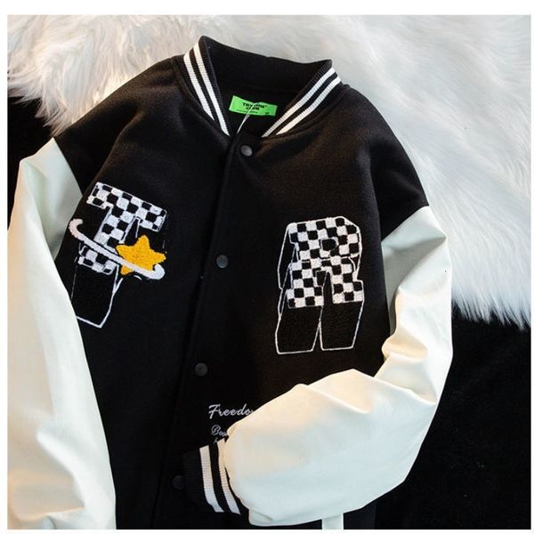 womens jackets deeptown baseball jacket women korean fashion streetwear college varsity vintage y2k oversized preppy style bomber coats 2308, Black;brown
womens jackets deeptown baseball jacket women korean fashion streetwear college varsity vintage y2k oversized preppy style bomber coats 2308, Black;brown