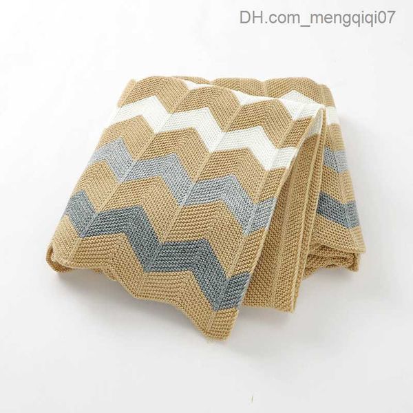 blankets swaddling baby blanket fashion rainbow stripe newborn stroller bed sleep cover super soft baby bed knitted quilt z230809
blankets swaddling baby blanket fashion rainbow stripe newborn stroller bed sleep cover super soft baby bed knitted quilt z230809