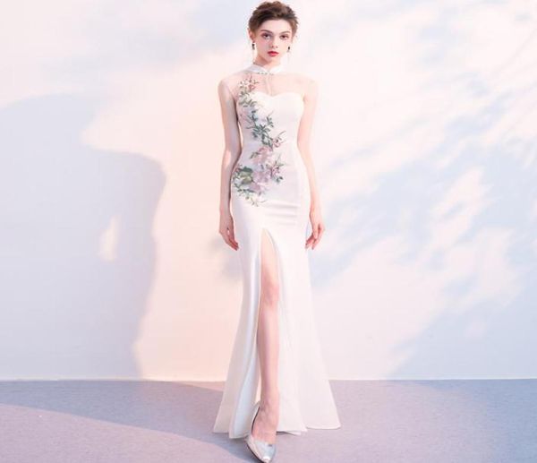 ethnic clothing chinese style women embroidery flower mermaid dress slim high split evening party cheongsam white bridesmaid 7565530, Red
ethnic clothing chinese style women embroidery flower mermaid dress slim high split evening party cheongsam white bridesmaid 7565530, Red