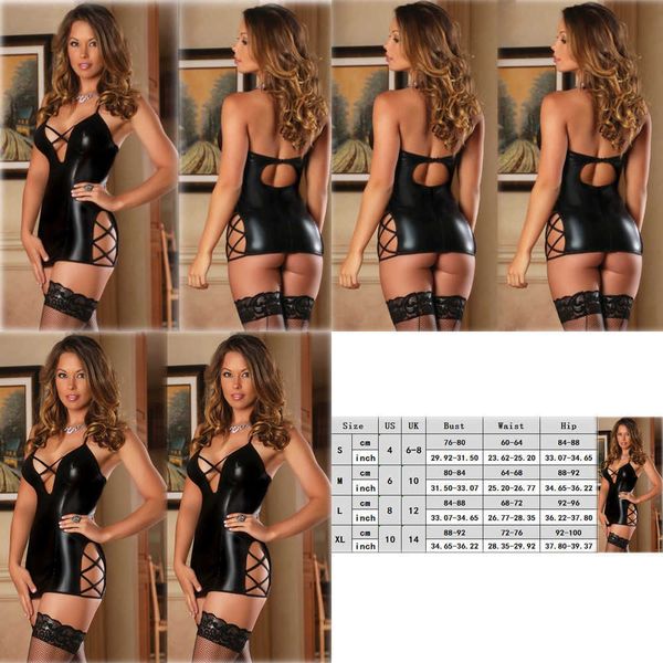 nxy skirt lingerie latex mini dress bandage bodycon pu leather porno black underwear women erotic sleepwear night dress 230717, Red;black
nxy skirt lingerie latex mini dress bandage bodycon pu leather porno black underwear women erotic sleepwear night dress 230717, Red;black