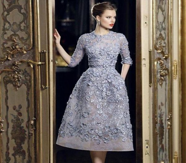 elegant full lace knee length short evening dresses with half sleeve 2018 new formal party gowns 3d floral appliqued special occas7097925, Black;red
elegant full lace knee length short evening dresses with half sleeve 2018 new formal party gowns 3d floral appliqued special occas7097925, Black;red