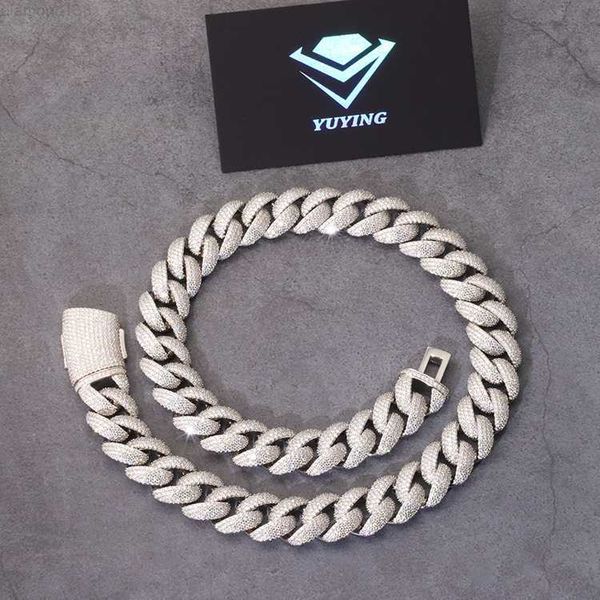 custom full iced out cuban chain s925 silver brilliance moissanite sterling silver 17mm 4rows heavy hip hop link necklace
custom full iced out cuban chain s925 silver brilliance moissanite sterling silver 17mm 4rows heavy hip hop link necklace
