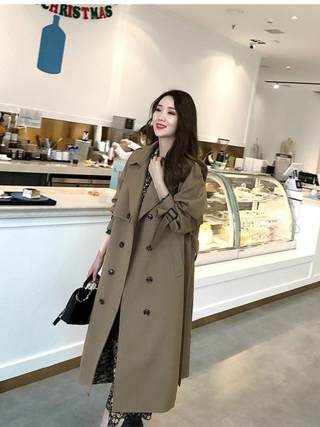 women's trench coats trench coat for women spring and autumn charm mid length coat solid color temperament goddess fan british style co, Tan;black
women's trench coats trench coat for women spring and autumn charm mid length coat solid color temperament goddess fan british style co, Tan;black