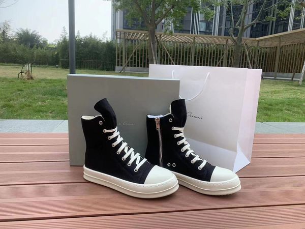 dress shoes owens street brand rick high board sneakers black canvas casual men's mid-calf winter shoes women zip motorcycle boots 2308
dress shoes owens street brand rick high board sneakers black canvas casual men's mid-calf winter shoes women zip motorcycle boots 2308