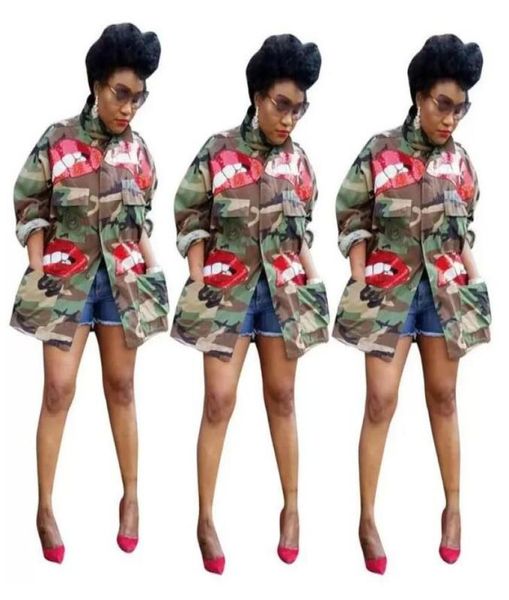 woman jacket women spring autumn new lips jacket lapel retro tannin wind cotton loose camouflage fashion coat9454140, Black;brown
woman jacket women spring autumn new lips jacket lapel retro tannin wind cotton loose camouflage fashion coat9454140, Black;brown