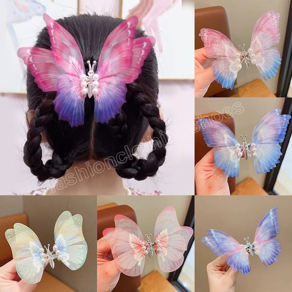 fashion pearl butterfly hairpin elegant 3d trembling insect hair clips for women girls sweet barrettes hair accessories, Slivery;white
fashion pearl butterfly hairpin elegant 3d trembling insect hair clips for women girls sweet barrettes hair accessories, Slivery;white