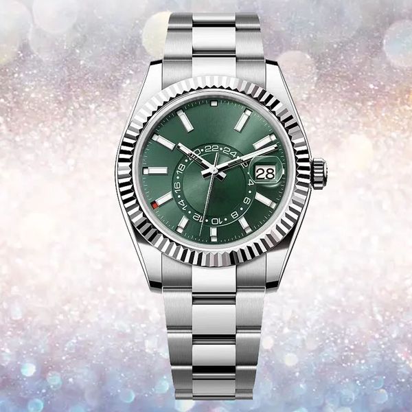 luxury automatic mechanical mens designer stainless steel strap sapphire waterproof lens luminous folding buckle watch 41mm watch ring women, Slivery;brown
luxury automatic mechanical mens designer stainless steel strap sapphire waterproof lens luminous folding buckle watch 41mm watch ring women, Slivery;brown