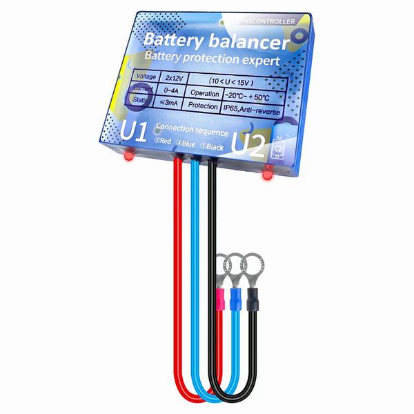 battery equalizer for two pieces 12v gel flood agm lead acid batteries ha01 voltage balancer lead acid battery charger regulator
battery equalizer for two pieces 12v gel flood agm lead acid batteries ha01 voltage balancer lead acid battery charger regulator
