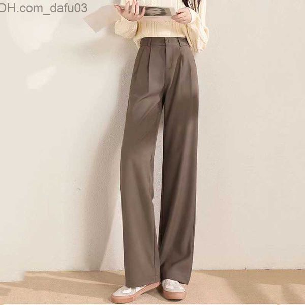 women's pants capris women's fashion office straight pants retro high waist women's set trousers 2022 spring/summer/autumn wi, Black;white
women's pants capris women's fashion office straight pants retro high waist women's set trousers 2022 spring/summer/autumn wi, Black;white