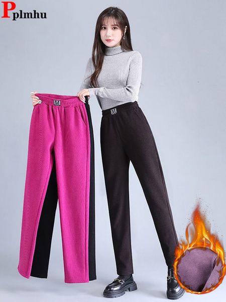 women's pants s warm winter thicken velvet harenm anklelength pant oversized 5xl100kg plush snow wear thick women pantalones high waist, Black;white
women's pants s warm winter thicken velvet harenm anklelength pant oversized 5xl100kg plush snow wear thick women pantalones high waist, Black;white