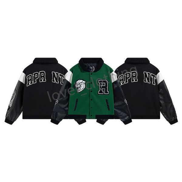 designer mens jackets baseball uniform retro woolen high street fashion loose women represen embroidered letter luxurys brands clothing siz, Black;brown
designer mens jackets baseball uniform retro woolen high street fashion loose women represen embroidered letter luxurys brands clothing siz, Black;brown