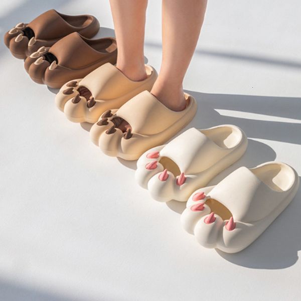 slippers platform cute cat paw women indoor bathroom slides female summer shoes soft eva male beach flip flops 230808, Black
slippers platform cute cat paw women indoor bathroom slides female summer shoes soft eva male beach flip flops 230808, Black