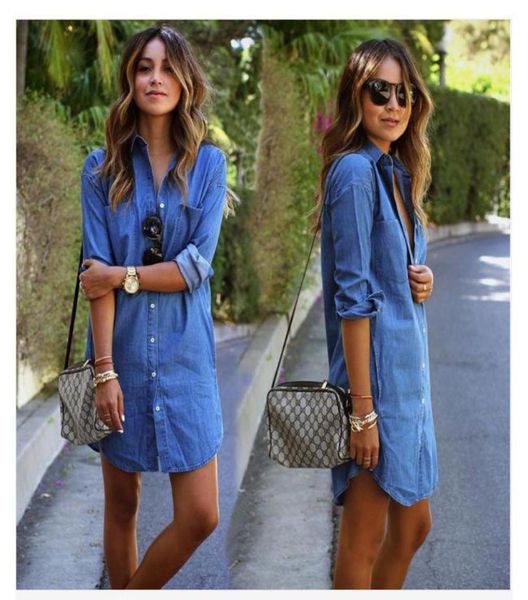 ladies denim shirt casual loose long sleeved t shirt dresses women lapel denim shirt dress5281479, White
ladies denim shirt casual loose long sleeved t shirt dresses women lapel denim shirt dress5281479, White
