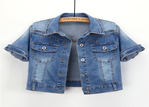 denim jacket women short sleeve jean jacket woman elastic comfortable denim coat chaqueta vaquera mujer veste jeans femme 2203105237699, Black;brown
denim jacket women short sleeve jean jacket woman elastic comfortable denim coat chaqueta vaquera mujer veste jeans femme 2203105237699, Black;brown