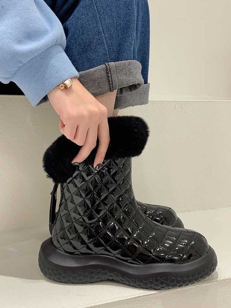 boots short tube snow boots women's shoes winter 2021 new thick-soled non-slip warmth fashion waterproof casual shoes, Black
boots short tube snow boots women's shoes winter 2021 new thick-soled non-slip warmth fashion waterproof casual shoes, Black