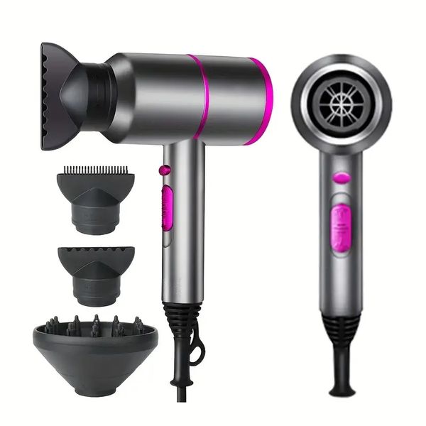 professional salon hair dryer with far infrared technology - fast drying, negative ionic, warm/cool air, 3 speeds, diffuser & concentrator f
professional salon hair dryer with far infrared technology - fast drying, negative ionic, warm/cool air, 3 speeds, diffuser & concentrator f