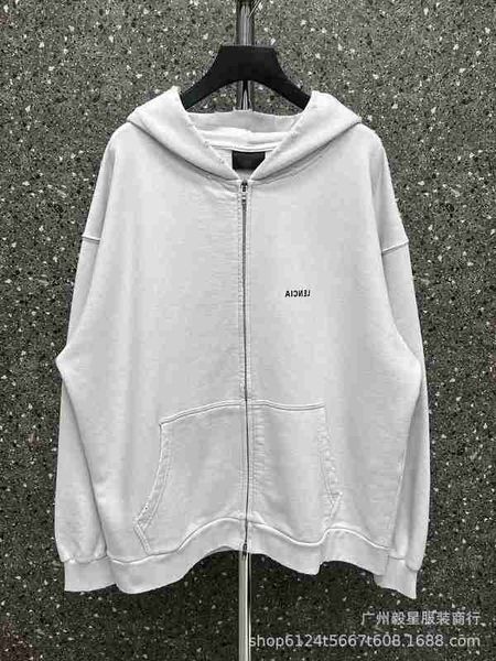 women's hoodies & sweatshirts designer high edition 23 autumn/winter new mirror reversal letter print couple b home hooded zipper sweat, Black
women's hoodies & sweatshirts designer high edition 23 autumn/winter new mirror reversal letter print couple b home hooded zipper sweat, Black