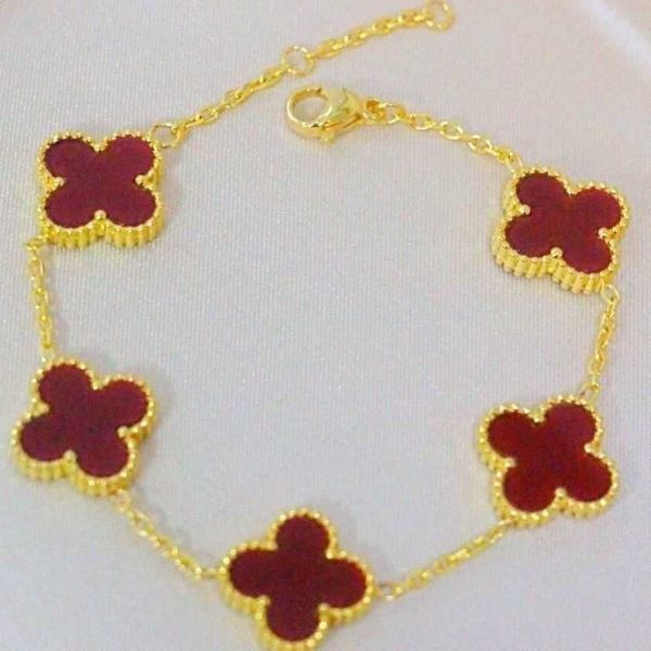 clover bracelet five flower four leaf grass bracelet baita naikan women's bracelet handicraft, Golden;silver
clover bracelet five flower four leaf grass bracelet baita naikan women's bracelet handicraft, Golden;silver
