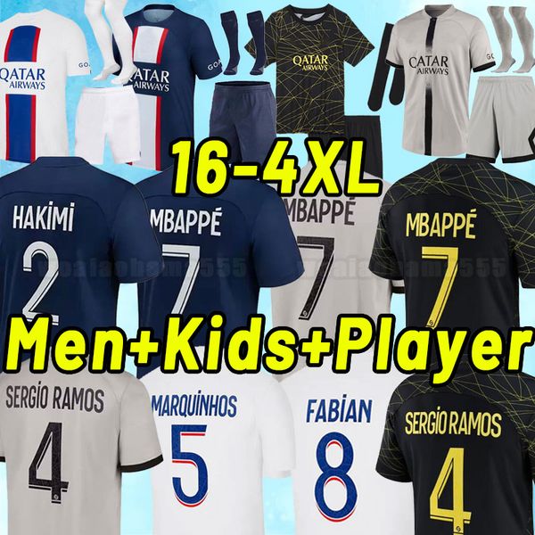 2022 2023 soccer jerseys maillot de foot mbappe hakimi marquinhos verratti football shirt 22 23 sergio ramos fabian psgs hommes enfants kids, Black;yellow
2022 2023 soccer jerseys maillot de foot mbappe hakimi marquinhos verratti football shirt 22 23 sergio ramos fabian psgs hommes enfants kids, Black;yellow