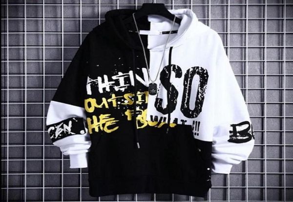men new hoodies patchwork cotton sweatshirt japan style harajuku pullover hoodies for male hooded streetwear clothes1323716, Black
men new hoodies patchwork cotton sweatshirt japan style harajuku pullover hoodies for male hooded streetwear clothes1323716, Black