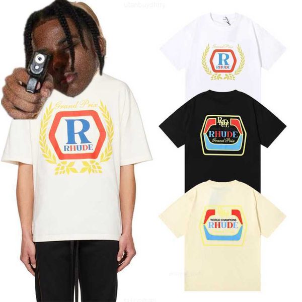 2023ss rhude t-shirt men women oversized tee short sleeve badge letter new rhude t shirt, White;black
2023ss rhude t-shirt men women oversized tee short sleeve badge letter new rhude t shirt, White;black