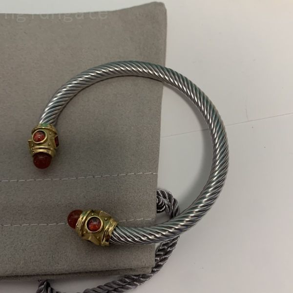 bracelets designer for women cable mens bracelet luxury accessories formal casual silver gold color cuff twisted designer bangle opening zb0, Black
bracelets designer for women cable mens bracelet luxury accessories formal casual silver gold color cuff twisted designer bangle opening zb0, Black
