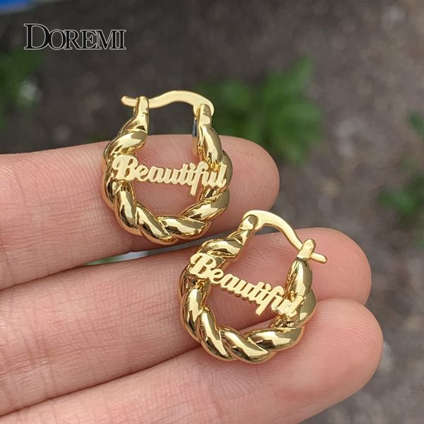 hoop huggie doremi mini 18mm small custom name earrings twist personalized letter hoops for kids women earrings for child girl antiallergy 2, Golden;silver
hoop huggie doremi mini 18mm small custom name earrings twist personalized letter hoops for kids women earrings for child girl antiallergy 2, Golden;silver