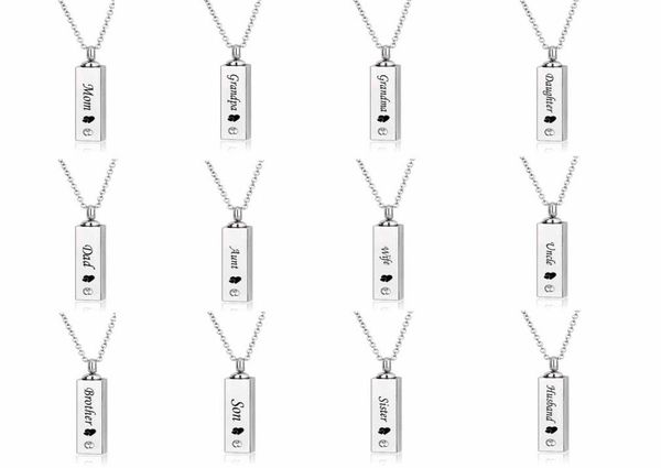 mom dadgrandmagrandpa cube single stainless steel pendant necklace urn filler kit cremation ashes jewelry1356914, Silver
mom dadgrandmagrandpa cube single stainless steel pendant necklace urn filler kit cremation ashes jewelry1356914, Silver