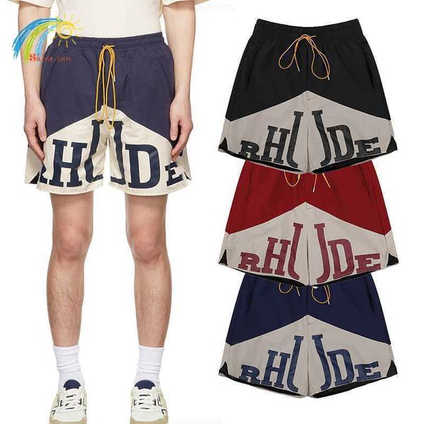 2023 new spring summer patchwork rhude shorts men women 1 1 tags inside mesh zipper rhude breeches red black blue, White;black
2023 new spring summer patchwork rhude shorts men women 1 1 tags inside mesh zipper rhude breeches red black blue, White;black