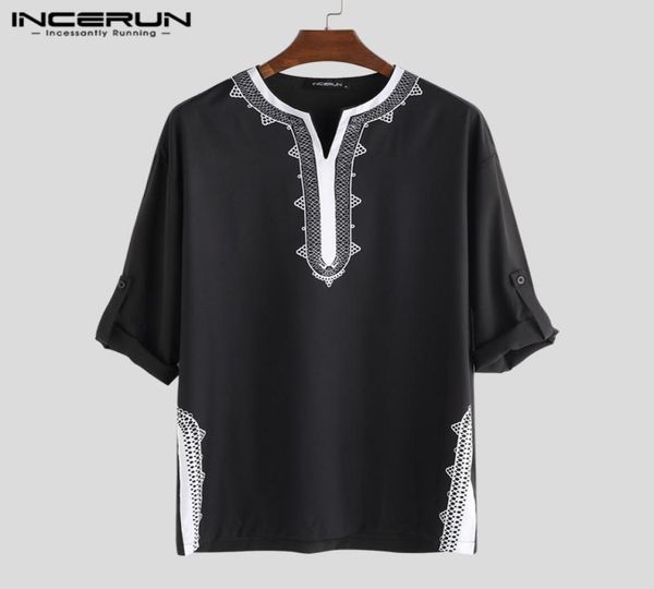 incerun men african dashiki t shirts printed long sleeve v neck breathable ethnic style casual tshirts men african clothes9077018, White;black
incerun men african dashiki t shirts printed long sleeve v neck breathable ethnic style casual tshirts men african clothes9077018, White;black