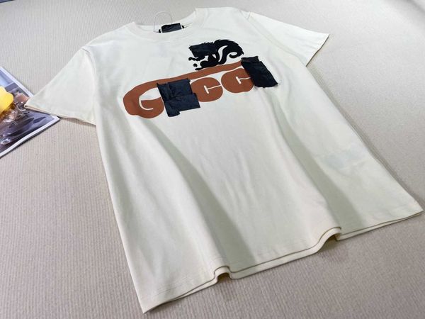 designer t shirt short sleeve for men women casual fashion version gu counter charge 11 2023 springsummer new squirrel letter printing pure, White;black
designer t shirt short sleeve for men women casual fashion version gu counter charge 11 2023 springsummer new squirrel letter printing pure, White;black