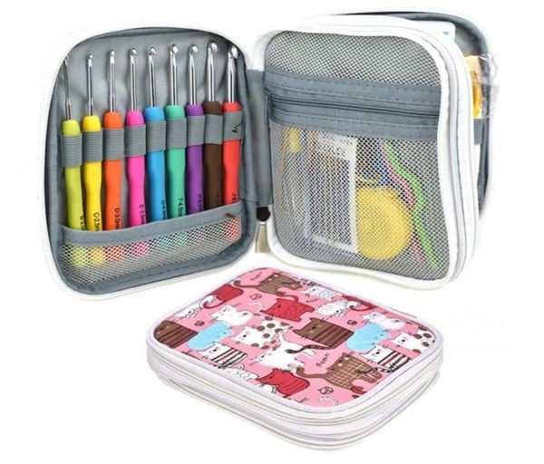 85pcs crochet hooks set ergonomic crochet hooks with case quality hook multiple sizes knitting needles6578461, Black
85pcs crochet hooks set ergonomic crochet hooks with case quality hook multiple sizes knitting needles6578461, Black