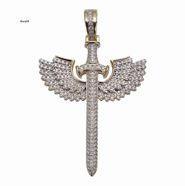 designer jewelry new design luxury custom vvs moissanite 925 silver cross charms wing sword pendants custom hip hop pendant
designer jewelry new design luxury custom vvs moissanite 925 silver cross charms wing sword pendants custom hip hop pendant