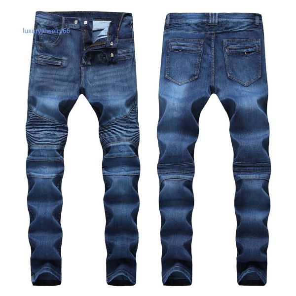 men's distressed ripped skinny jeans mens jeans slim motorcycle moto biker causal mens denim pants hip hop men jeans, Blue
men's distressed ripped skinny jeans mens jeans slim motorcycle moto biker causal mens denim pants hip hop men jeans, Blue