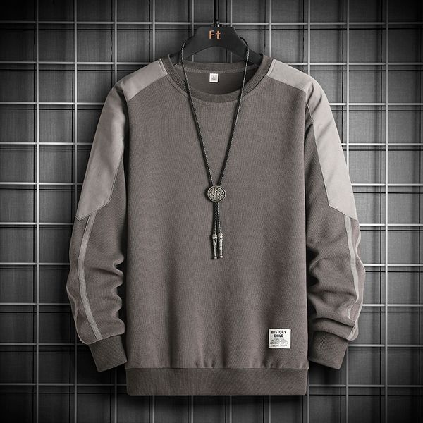mens hoodies sweatshirts autumn rib fabric round neck men vintage patchwork design pullover fashion loose male casual clothing 230808, Black
mens hoodies sweatshirts autumn rib fabric round neck men vintage patchwork design pullover fashion loose male casual clothing 230808, Black