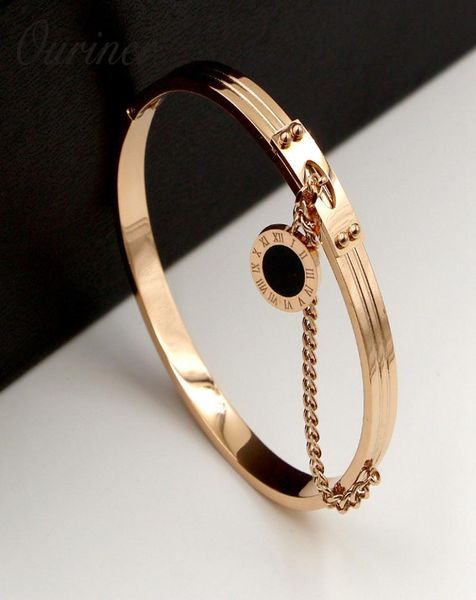 black round tag chain bangles roman numerals bracelet for women classic brand jewelry stainless steel rose gold bracelets k10412602424
black round tag chain bangles roman numerals bracelet for women classic brand jewelry stainless steel rose gold bracelets k10412602424