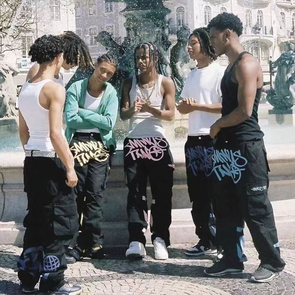 2023 designer pants men's and women's casual sweatpants fitness workout hip hop elastic pants men's track joggers long pants, Black
2023 designer pants men's and women's casual sweatpants fitness workout hip hop elastic pants men's track joggers long pants, Black