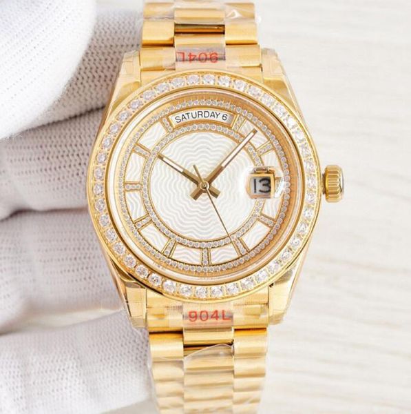 mens watch 41mm diamond men wristwatch fully automatic mechanical watches stainless steel strap waterproof design montre de luxe wristwatche, Slivery;brown
mens watch 41mm diamond men wristwatch fully automatic mechanical watches stainless steel strap waterproof design montre de luxe wristwatche, Slivery;brown