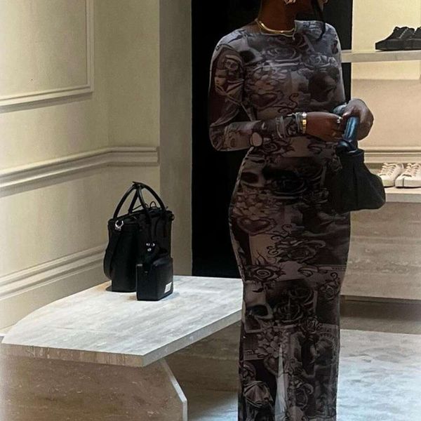 winter items round collar long sleeve print dress womens clothing for wholesale, Black;gray
winter items round collar long sleeve print dress womens clothing for wholesale, Black;gray