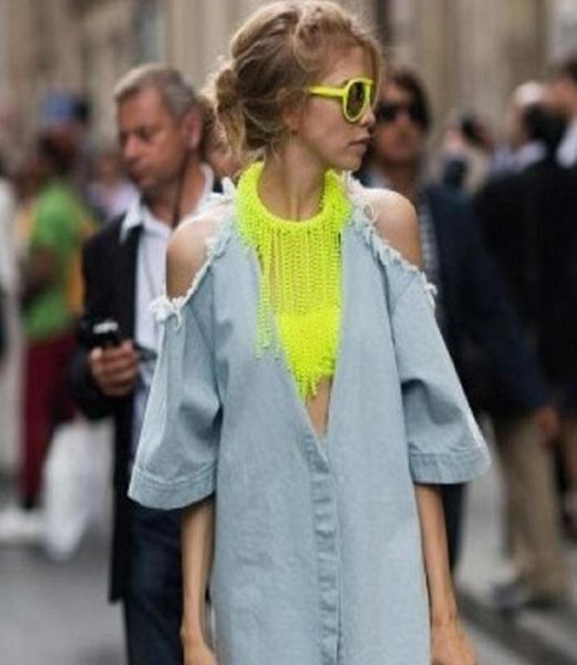chains chic ins european statement fashion women neon yellow beads necklaces handmade punk girl tassels chokers drop5308314, Silver
chains chic ins european statement fashion women neon yellow beads necklaces handmade punk girl tassels chokers drop5308314, Silver