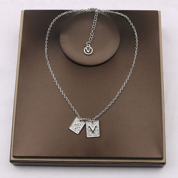 fashion designer necklace pendant necklaces stainless steel sweater chain diamond square pendant for women wedding jewelry no box 20style, Silver
fashion designer necklace pendant necklaces stainless steel sweater chain diamond square pendant for women wedding jewelry no box 20style, Silver