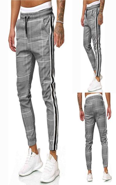 men039s long casual sport pants slim fit plaid trousers running joggers sweatpants fashion stripped mid waist pants pantalon ho1447762, Black
men039s long casual sport pants slim fit plaid trousers running joggers sweatpants fashion stripped mid waist pants pantalon ho1447762, Black